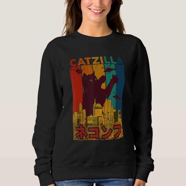 Camiseta Catzilla Ca  Cat Cat (Frente)