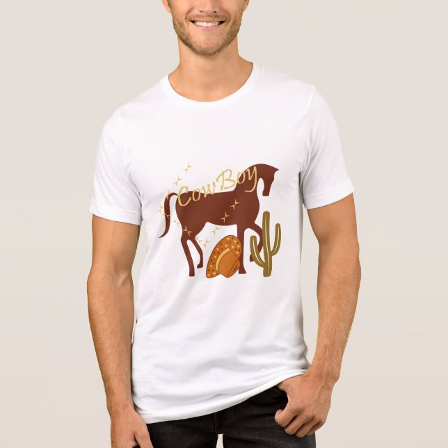 Camiseta Caubói (Frente)