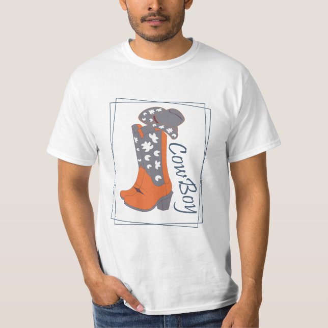 Camiseta Caubói (Frente)
