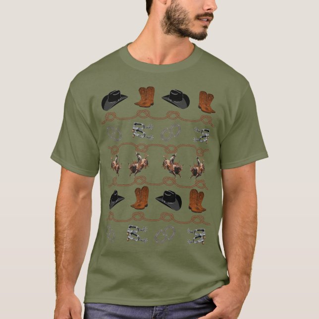 Camiseta Caubói Country Western (Frente)