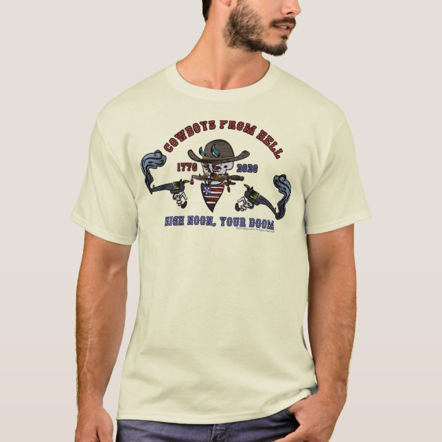 Camiseta Caubói do Inferno (Frente)