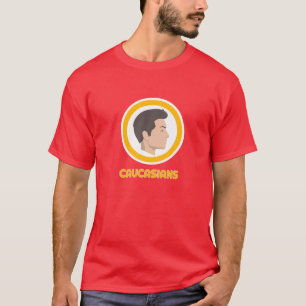 Camiseta Caucasianos