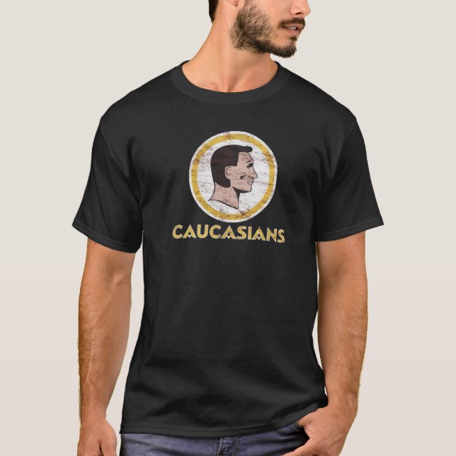 Camiseta caucasianos (Frente)