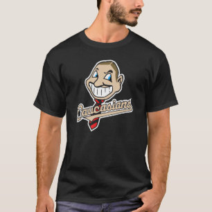 Camiseta Caucasianos O Mascote Satire Original