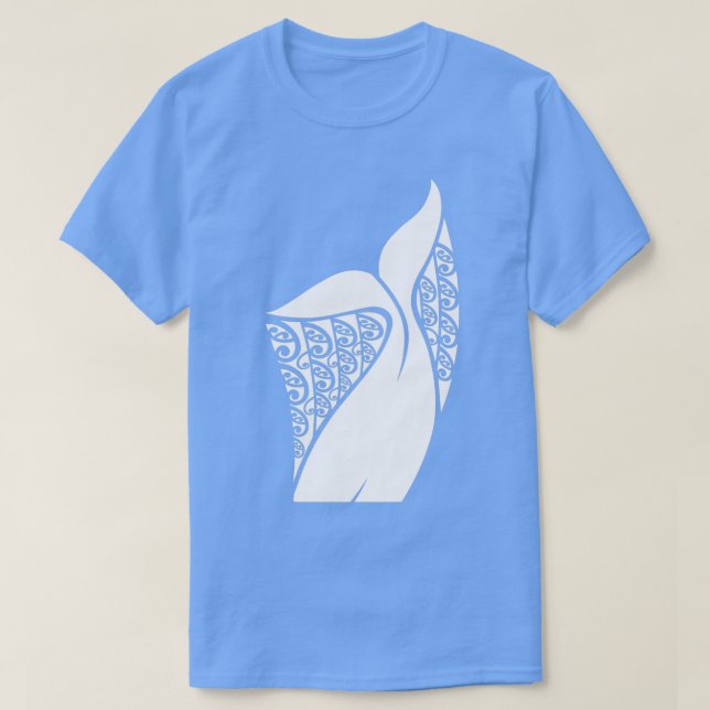 Camiseta Cauda de baleia 14 (Frente do Design)