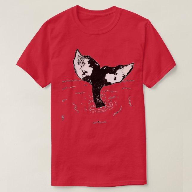 Camiseta Cauda de Baleia 5 (Frente do Design)