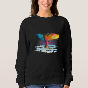 Camiseta Cauda de Baleia Aquarela Fantasia Mítica Mística