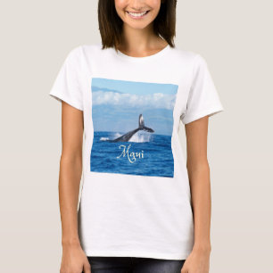 Camiseta Cauda de Baleia Oceânica Maui Havaí