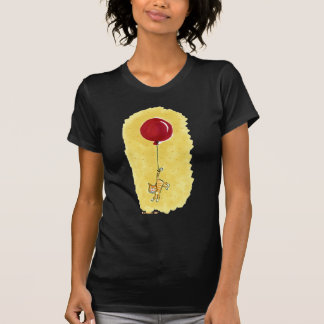 Camiseta Cauda de gato/balão