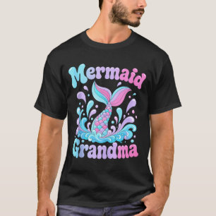 Camiseta Cauda de sereia brincalhona com desenho de resping