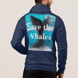 Camiseta Cauda de uma baleia - Salve o Marinho de baleias d