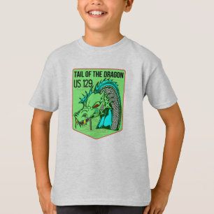 Camiseta Cauda do Dragon Deals Gap Dons da estrada de motoc