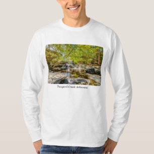 Camiseta Caudal De Tanyard Creek Na Folha Longa