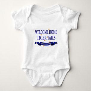 Camiseta Caudas Home bem-vindas do tigre