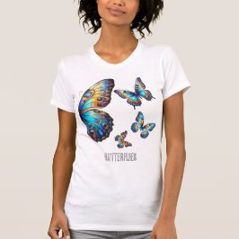Camiseta Caught butterflies. 