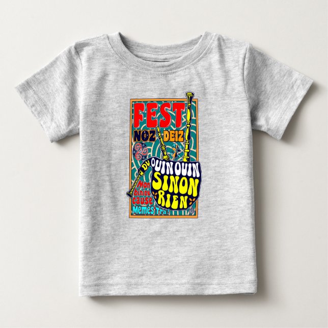 Camiseta Causa de biniou mon (Frente)