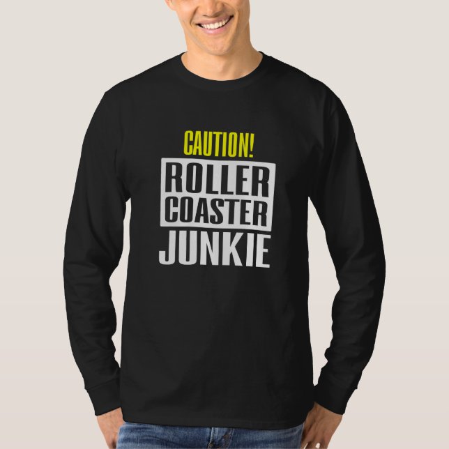 Camiseta Causa Rollercoaster Junkie (Frente)