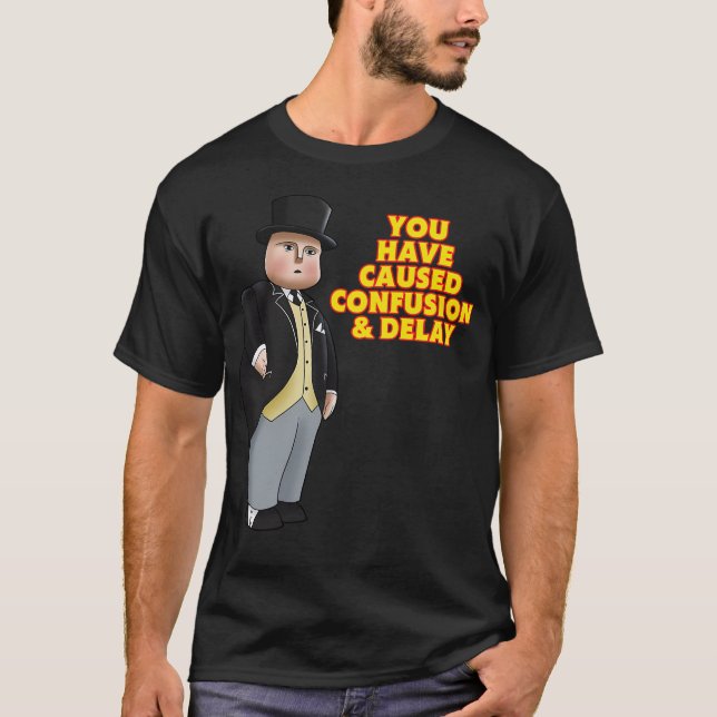 Camiseta Causou Confusão E Atraso (Frente)