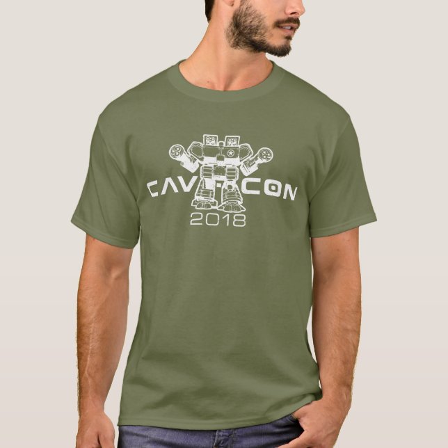CAMISETA CAV-CON 2018 (LOGOTIPO AFLIGIDO) (Frente)