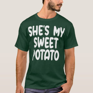 Camiseta Cava Minha Batata Doce Eu Grito Casais Corresponde
