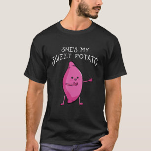Camiseta Cava Minha Batata Doce Sim Eu Cozinho Dias de os n