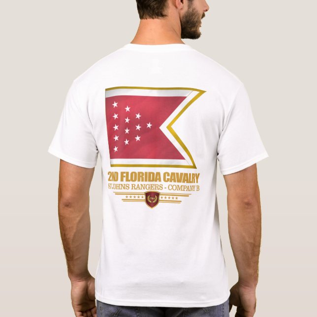 Camiseta Cavalaria da Flórida segundo (Verso)