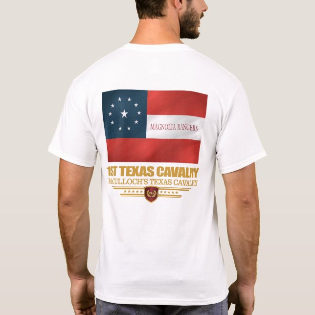 Camiseta Cavalaria do Texas de 1rua (Verso)