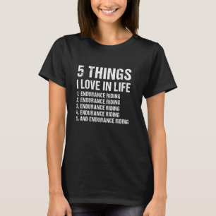 Camiseta Cavaleiro 5 Coisas Que Eu Adoro No Anel De Resistê