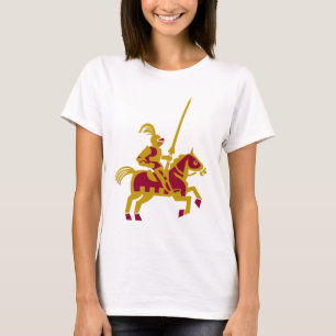 Camiseta Cavaleiro a cavalo