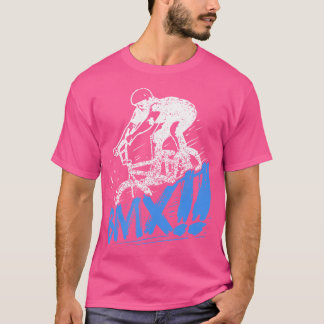 Camiseta Cavaleiro Bmx Bicicleta Bicicleta Descida Stunt Bm