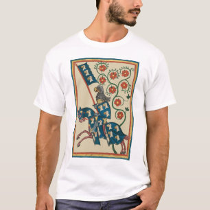 Camiseta Cavaleiro Com Heráldica de Águia, Século XIV Medie