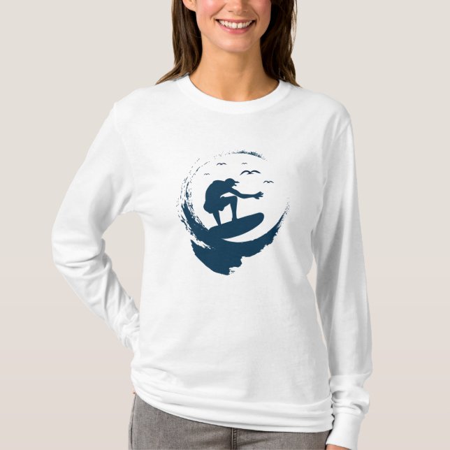 Camiseta Cavaleiro da Onda (Frente)