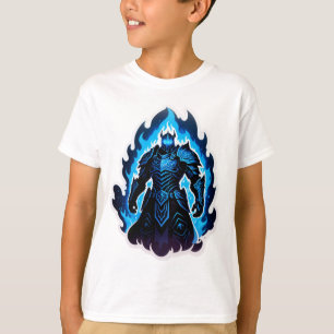 Camiseta Cavaleiro da Sombra da Geada – Edição Inferno Azul