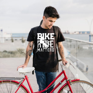 Camiseta Cavaleiro de bicicleta   Ciclografia