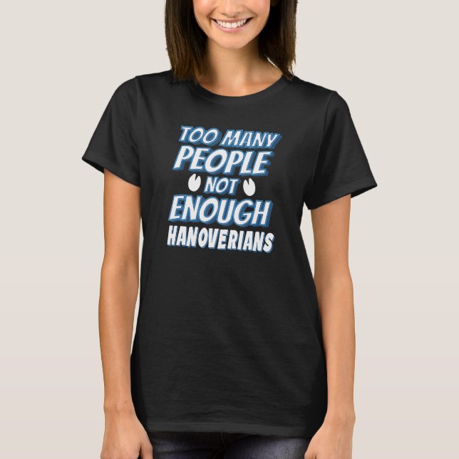 Camiseta Cavaleiro de Cavalo Hanôveriano (Frente)