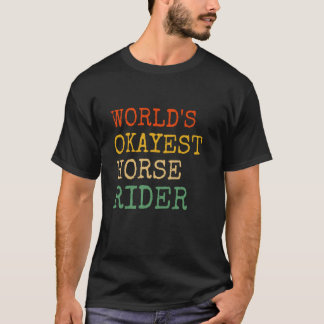 Camiseta Cavaleiro de Cavalo Mais ou Menos do Mundo Equestr