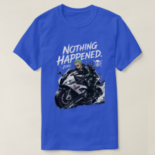 Camiseta Cavaleiro de Espada Anime Motociclista