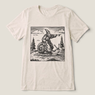 Camiseta Cavaleiro de Lesma Medieval Retro Renascença dos