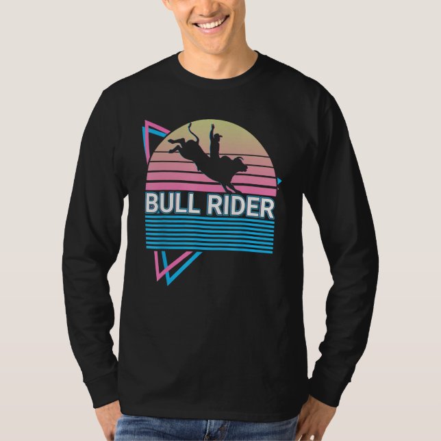 Camiseta Cavaleiro de Touro Rodeio de Touro (Frente)
