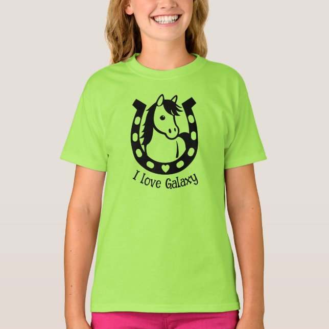 Camiseta Cavaleiro do Clube de Pônei (Frente)