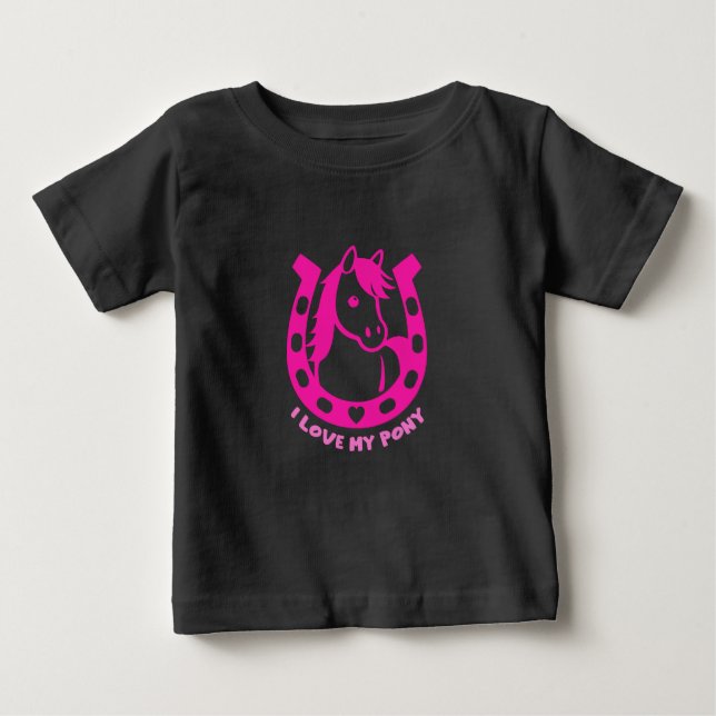 Camiseta Cavaleiro do Clube de Pônei (Frente)
