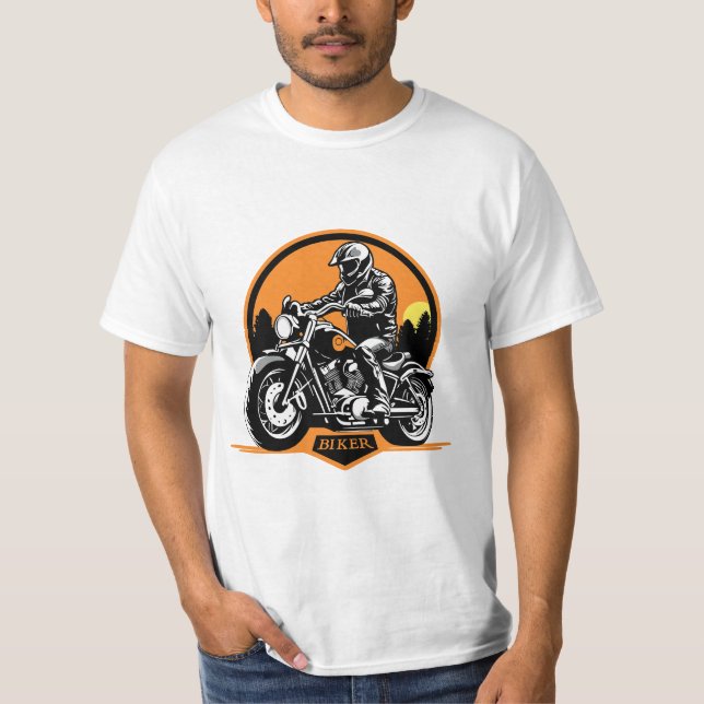CAMISETA CAVALEIRO DO PÔR DO SOL (Frente)