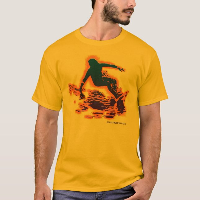 Camiseta Cavaleiro do surf de BBW (Frente)