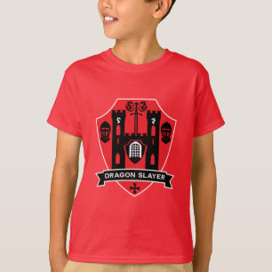 Camiseta Cavaleiro Dragão Inglês Medieval