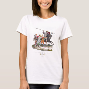 Camiseta Cavaleiro e arqueiros normandos, 1066, 'do braço