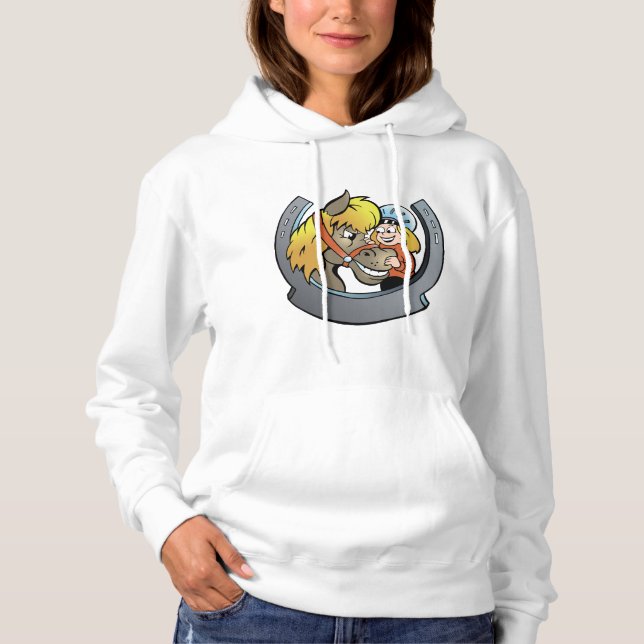 Camiseta Cavaleiro E Cavalas Hoodie (Frente)