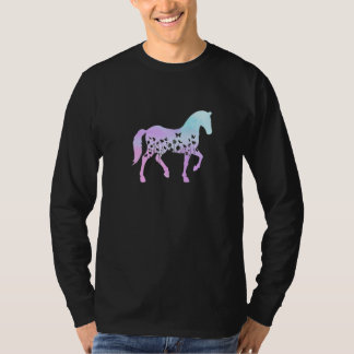 Camiseta Cavaleiro Equestre Amante de Cavalos Gráfico Retro