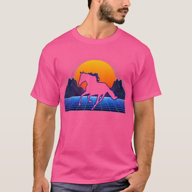Camiseta Cavaleiro Fazendeiro Cavalgando (Frente)