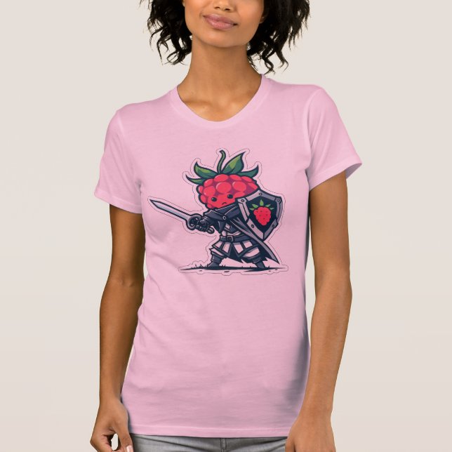 Camiseta Cavaleiro Framboesa (Frente)