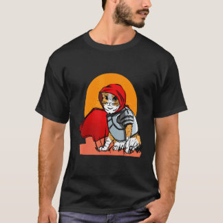 Camiseta Cavaleiro Herói Miado do Gato